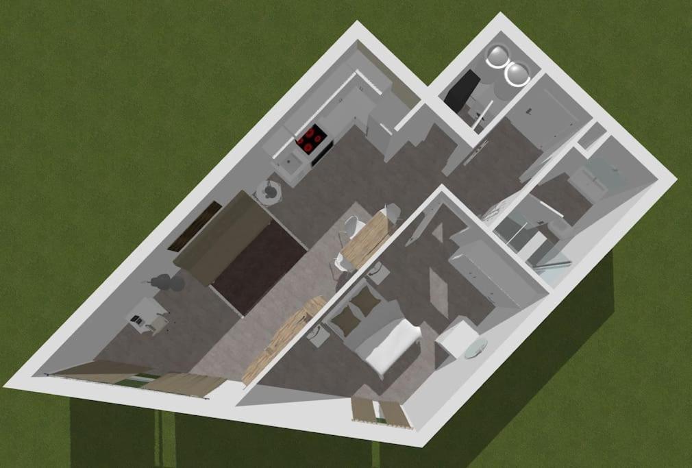 19 Piso Centrico, Nuevo Y Bien Equipado En La Trinidad Apartment La Laguna  Luaran gambar