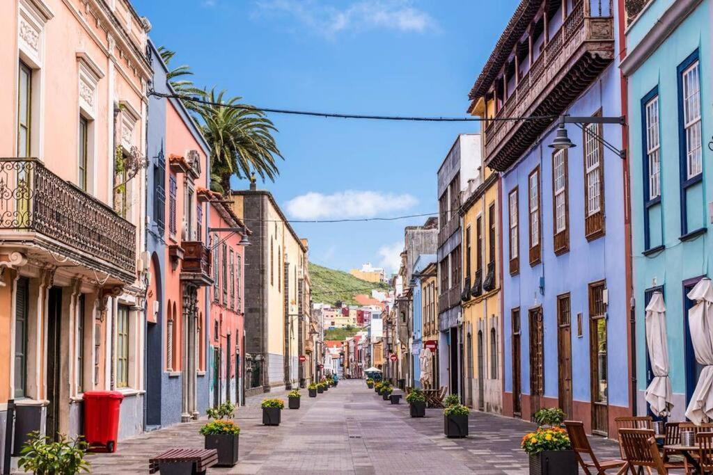 19 Piso Centrico, Nuevo Y Bien Equipado En La Trinidad Apartment La Laguna  Luaran gambar